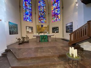 Ausstellung von Bernd Nöhre in der Christus- und Garnisonkirche