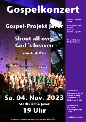 Plakat Gospel Konzert