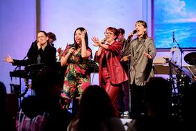 Karaoke-Abend in der Christus- und Garnisonkirche im letzten Jahr.