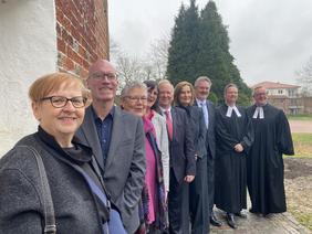 Die neuen Vorstandsmitglieder des diakonischen Werks in Friesland Wilhelmshaven wurden in einem Gottesdienst in ihrer Arbeit eingeführt