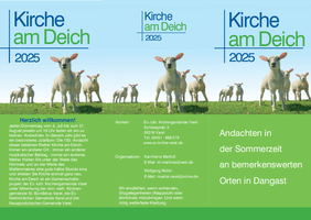 Flyer Kirche am Deich 2025