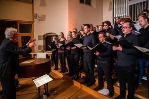 Chor der Hochschule für Kirchenmusik  Herford-Witten unter der Leitung von Prof. Hildebrand Haake