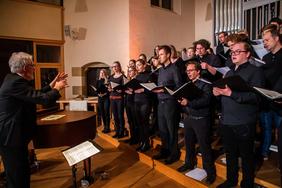 Chor der Hochschule für Kirchenmusik  Herford-Witten unter der Leitung von Prof. Hildebrand Haake