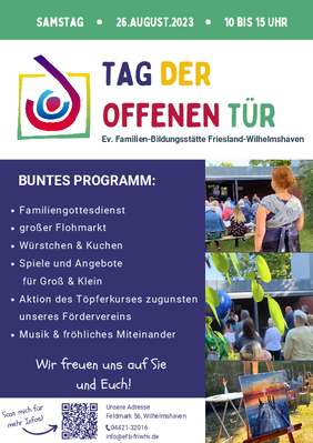 Plakat Tag der offen Tür