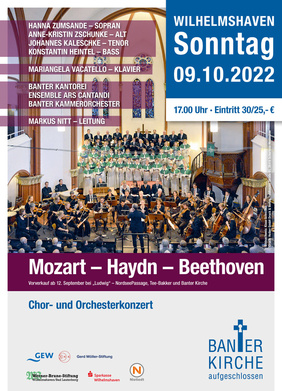 Plakat zum Konzert