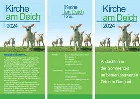 Flyer Kirche am Deich