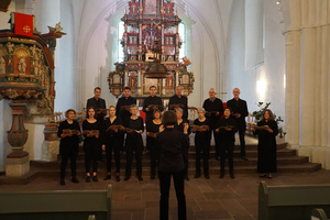 Das Bild zeigt den Kammerchor Varel