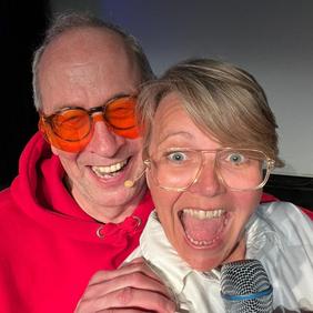Frank Morgenstern und Katharina Guleikoff
