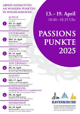 Passionspunkte Plakat