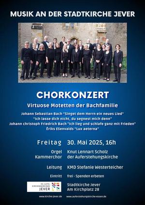 Chorkonzert am 30.05.