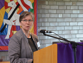Andrea Feyen, Beauftragte für Umwelt, Klimaschutz und Energie der Evangelisch-Lutherische Kirche in Oldenburg. 