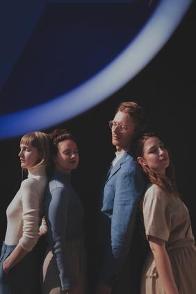 Das Ensemble Beaula mit Hauke Renken, Anna Borsdorf, Tatiana Nova und Laura Saleh